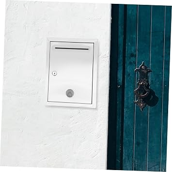Public Voting Box Lock Wall Mounted Mailbox Robust Security Suggestion Box