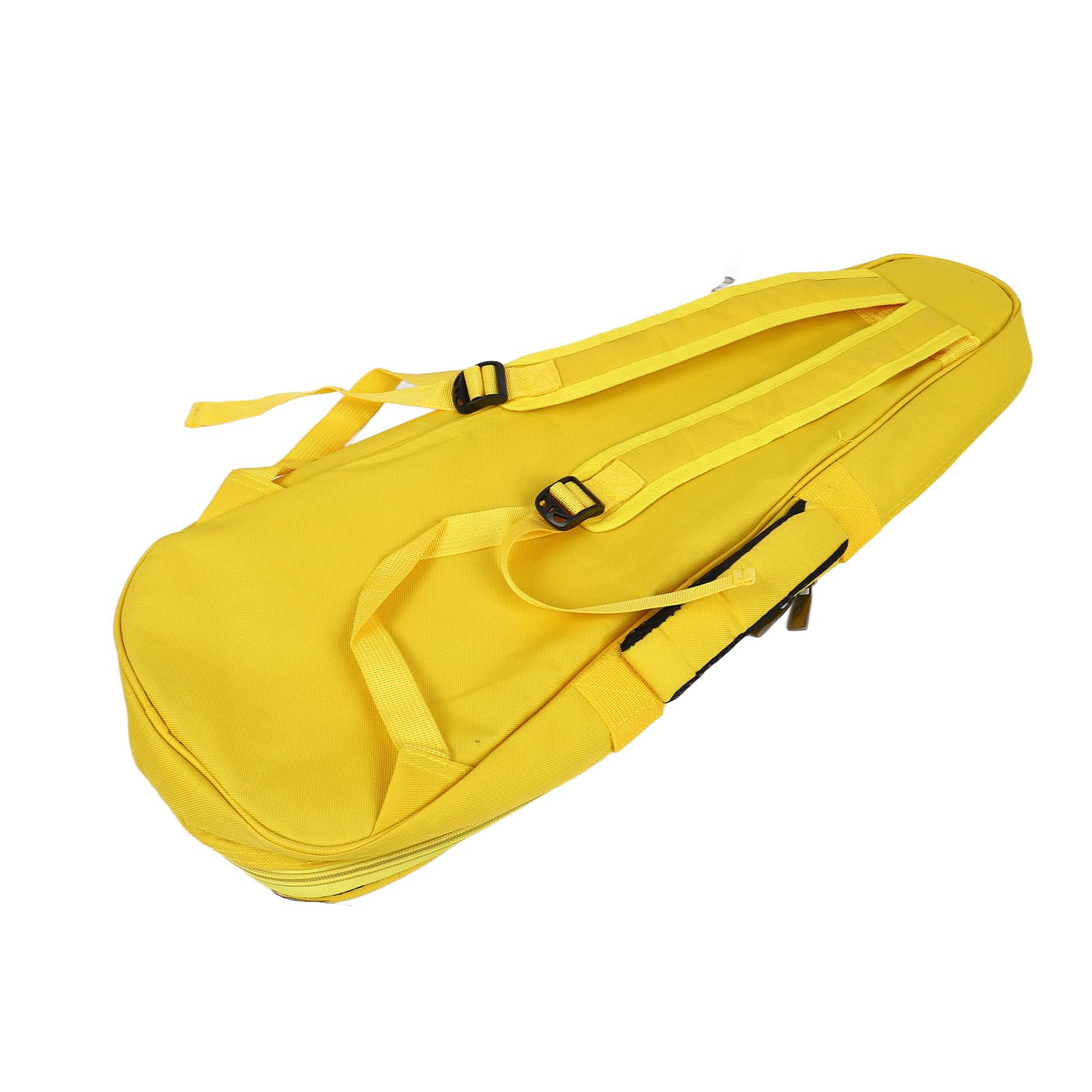 Custodia per Ukulele da 23 Pollici, Custodia per Zaino con Imbottitura Addensata in Cotone Stile Semplice con Tracolla Regolabile per Piccola Chitarra Ukulele (YELLOW)