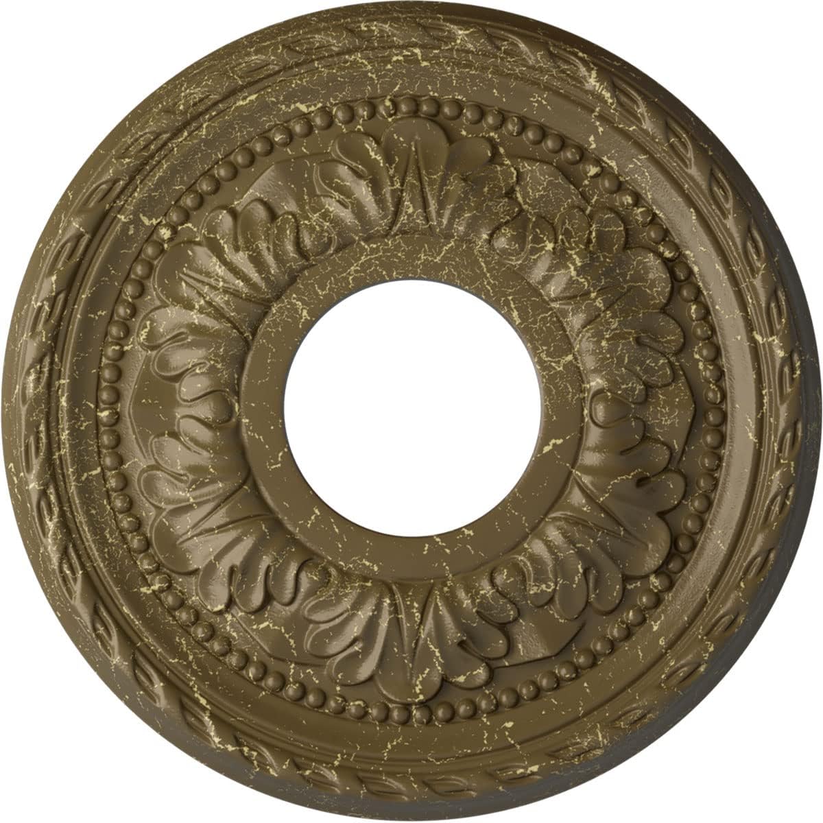 Ekena Millwork Palmetto Ceiling Medallion, Mud