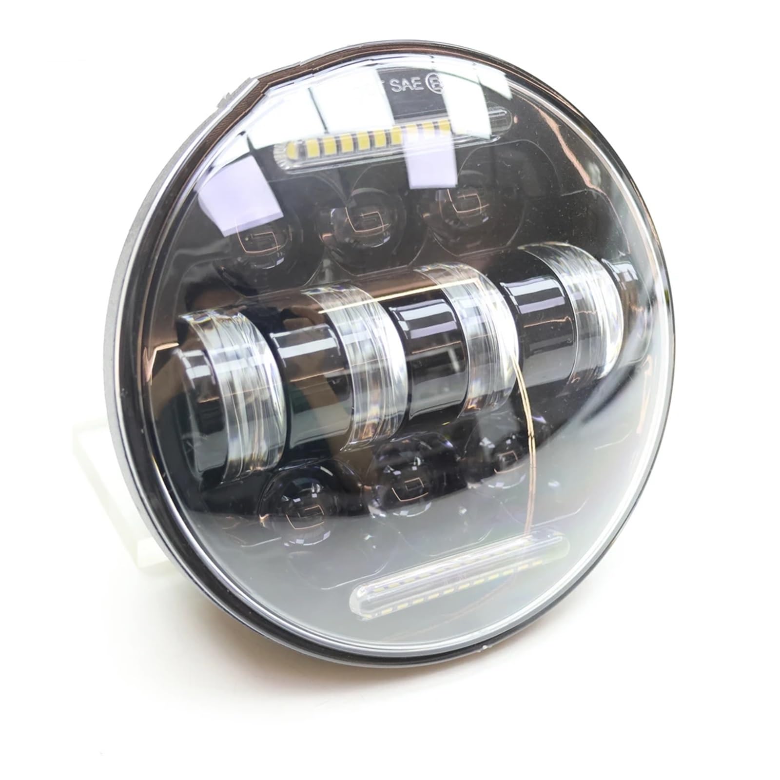 Phare universel 5.75 pouces DRL projecteur rond LED antibrouillards pour Iron 1200