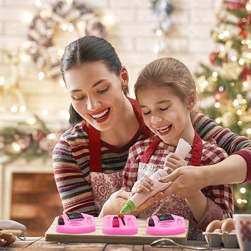 Miniatura 7 de 4 moldes de silicona con diseño de maquillaje, lápiz labial, fondant, perfume, herramienta de maquillaje, moldes para budín de chocolate, dulces,