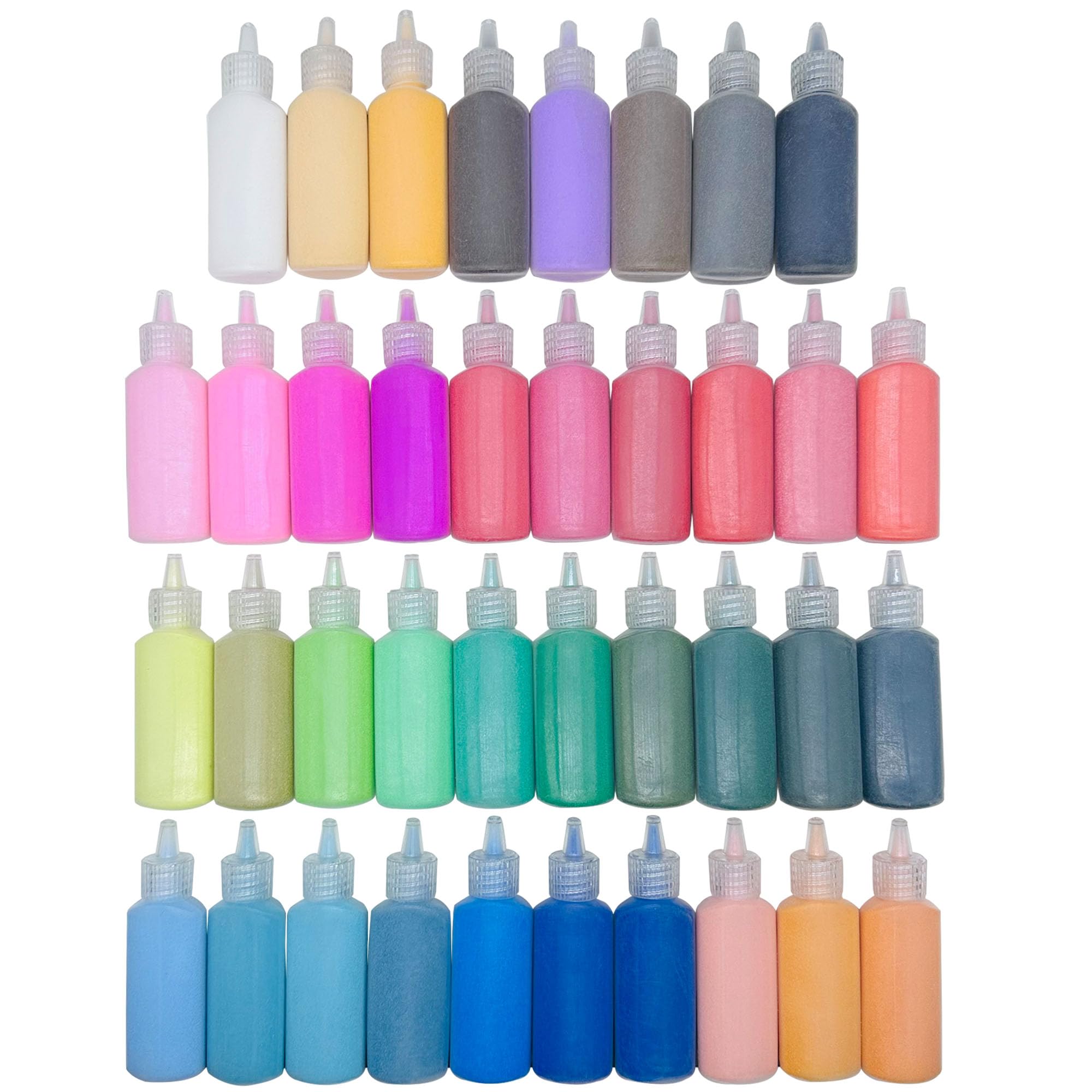 Yayatty 2.93 lb Art Sand Kit, 38 Color Bottles, Arts and Crafts Kit for Painting, DIY Drawing, Decor and Collection