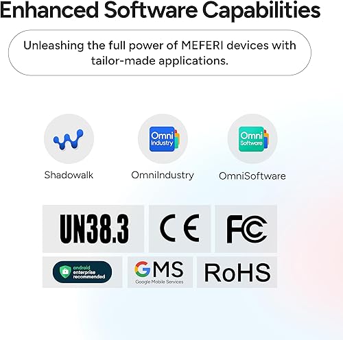Miniatura 9 de MEFERI Escáner de código de barras Android ME40K, equipado con escáner cebra SE4710, 4+64GB 5180mAh, Android 12 PDA computadora móvil portátil