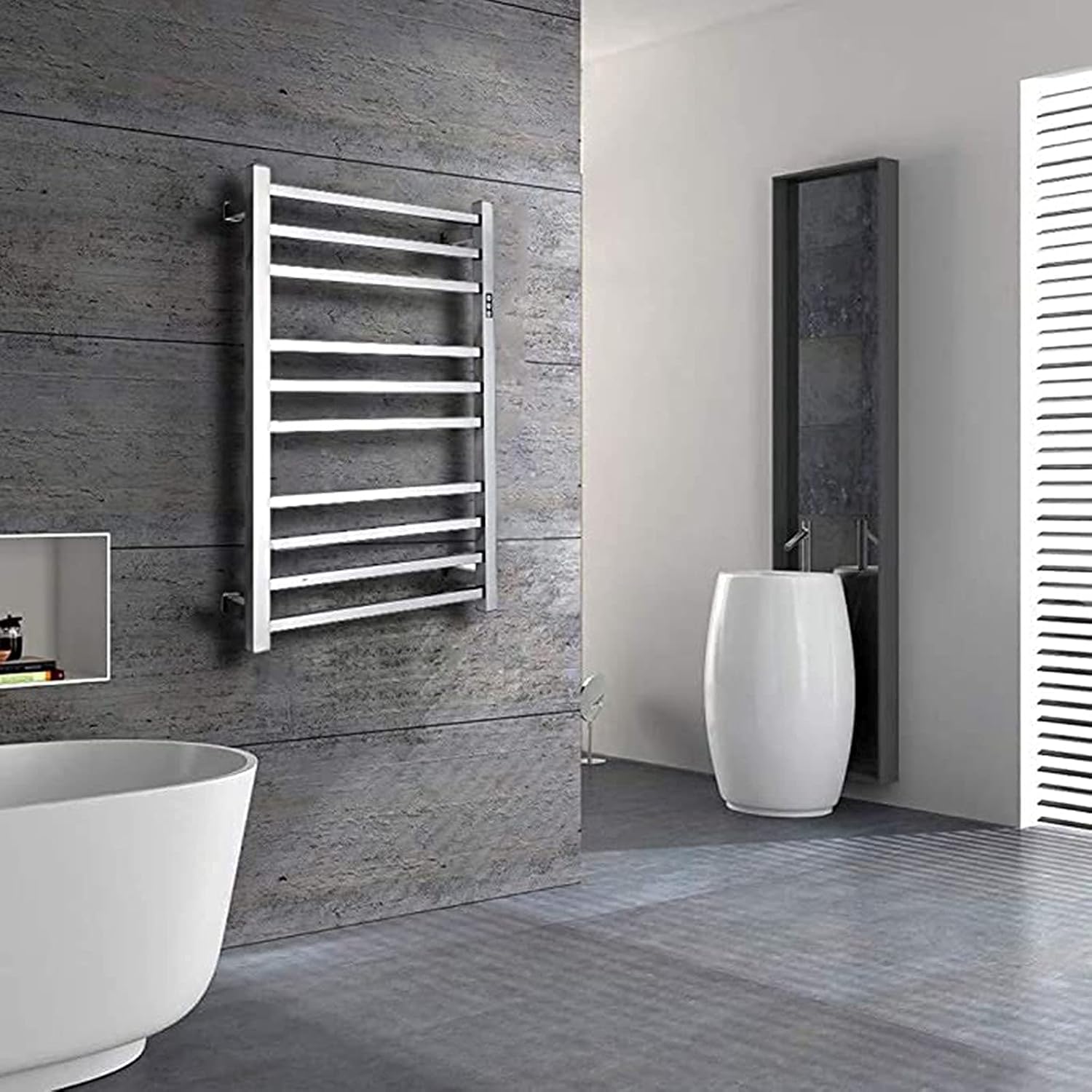 Buy Electric Towel Warmer, Luxury Towel Warmer, Wall Mounted Electric Heated Towel Rail with