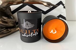 Guilty absolute scented candles, Men's aftershave candle, luxury candles for men.