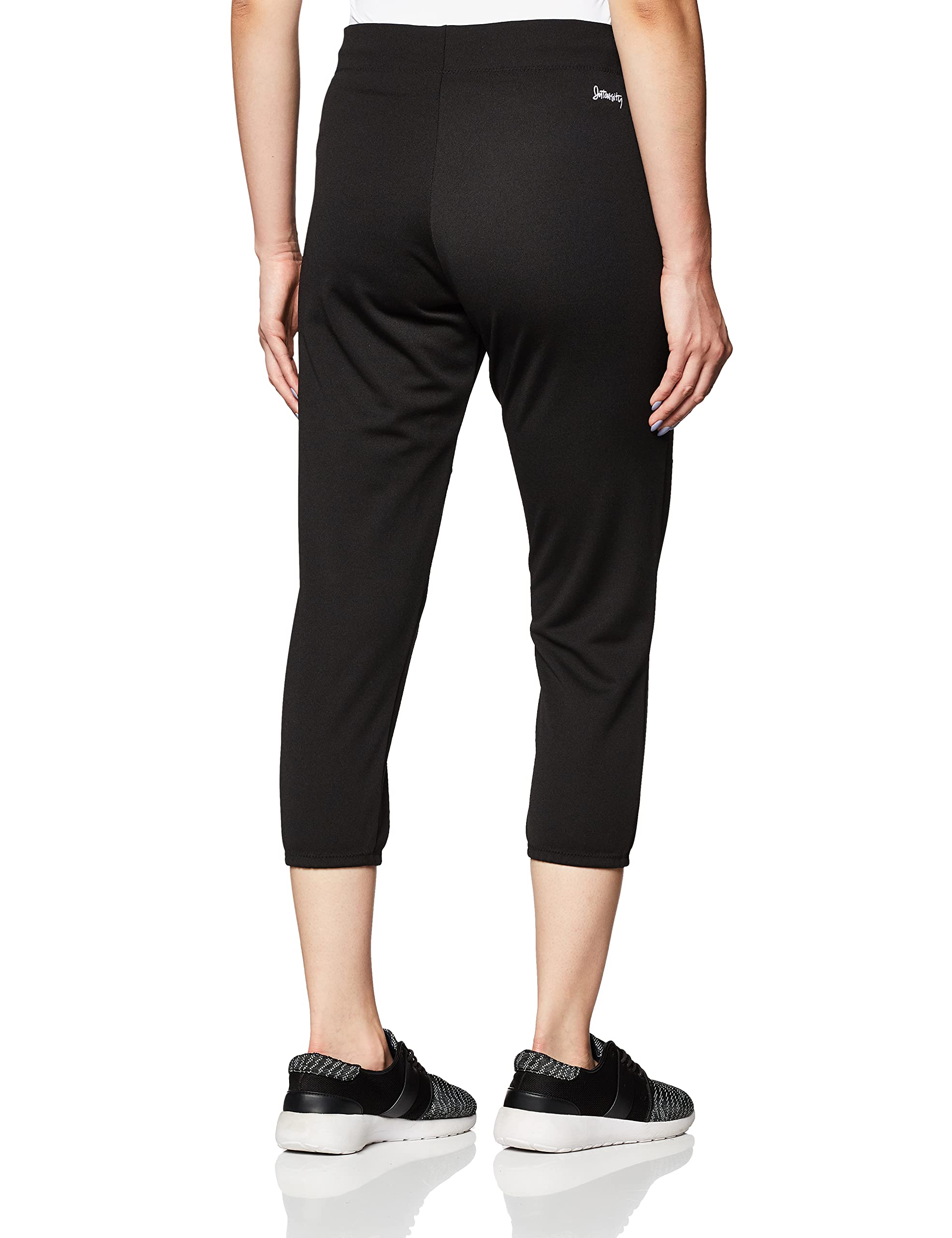 Intensity Women's Low Rise Double Knit Pant, Small, Black