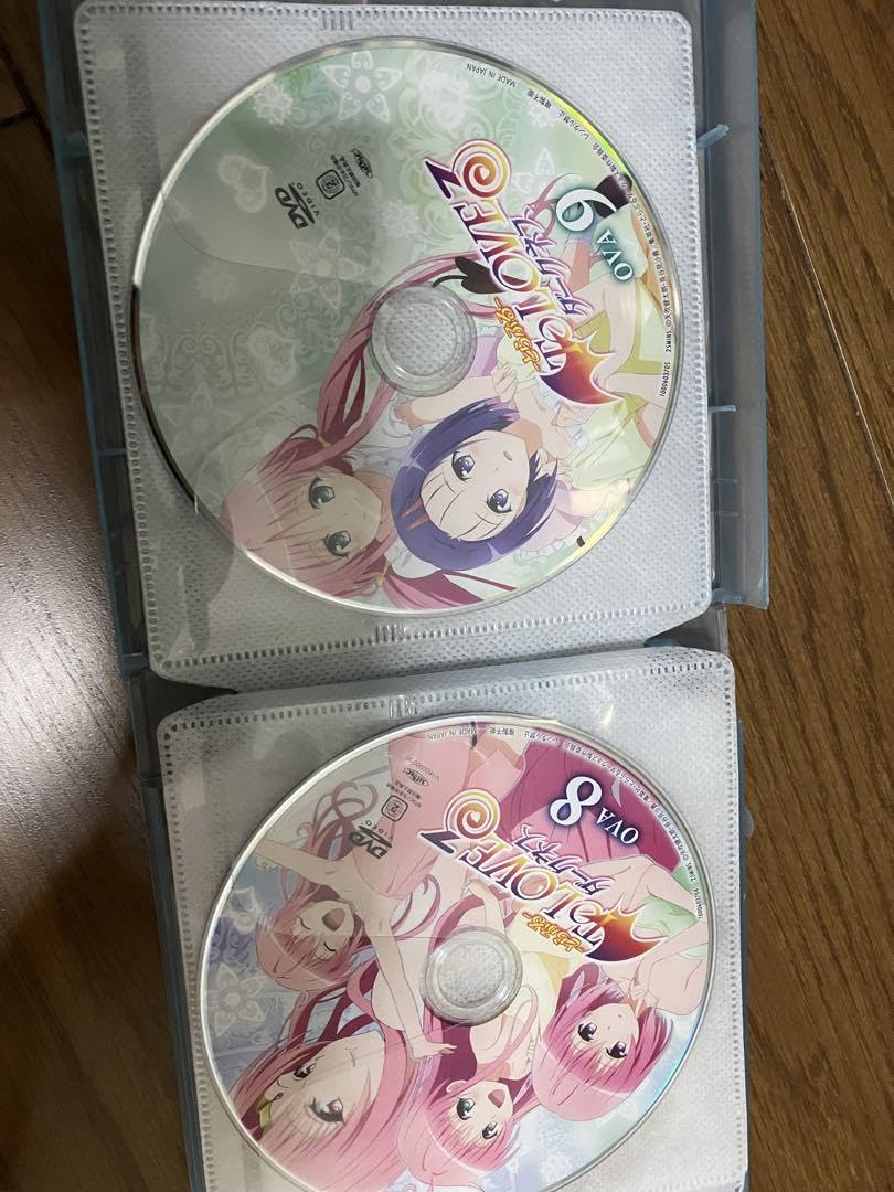 Amazon.co.jp: ToLOVEる ダークネス OVA1 ～OVA9 セット ディスクのみ