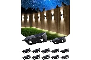 12 Pack Solar Modern Door Plaque