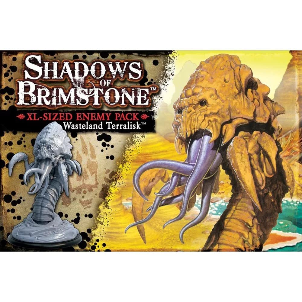 Shadows of Brimstone: Wasteland Terralisk XL Enemy Pack