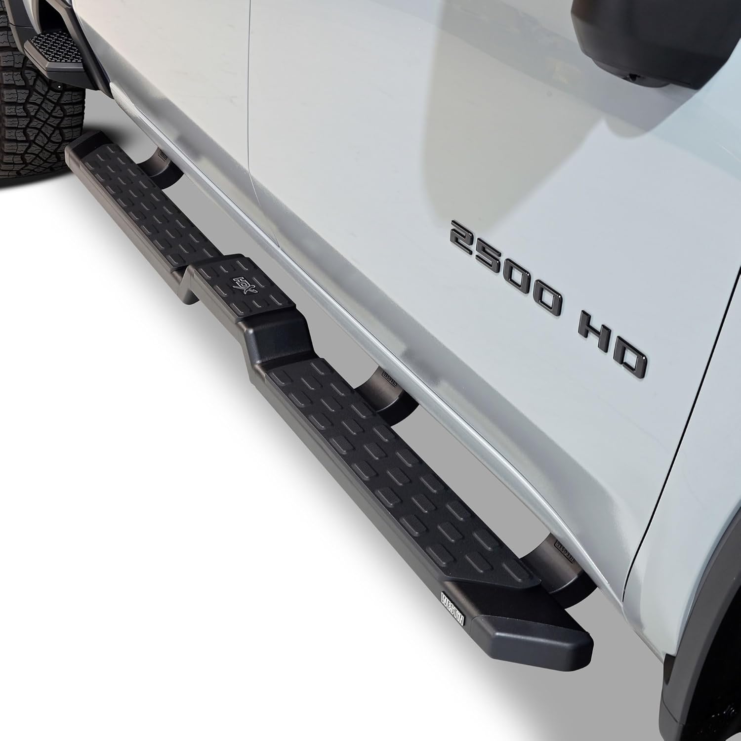 Westin 55-34135 HDX Running Boards fits 2019-2026 Silverado Sierra 1500 (Exc 2019 Silverado LD Sierra Limited) 2020-2026 Silverado Sierra 2500 3500 Crew Cab Textured Black Pair
