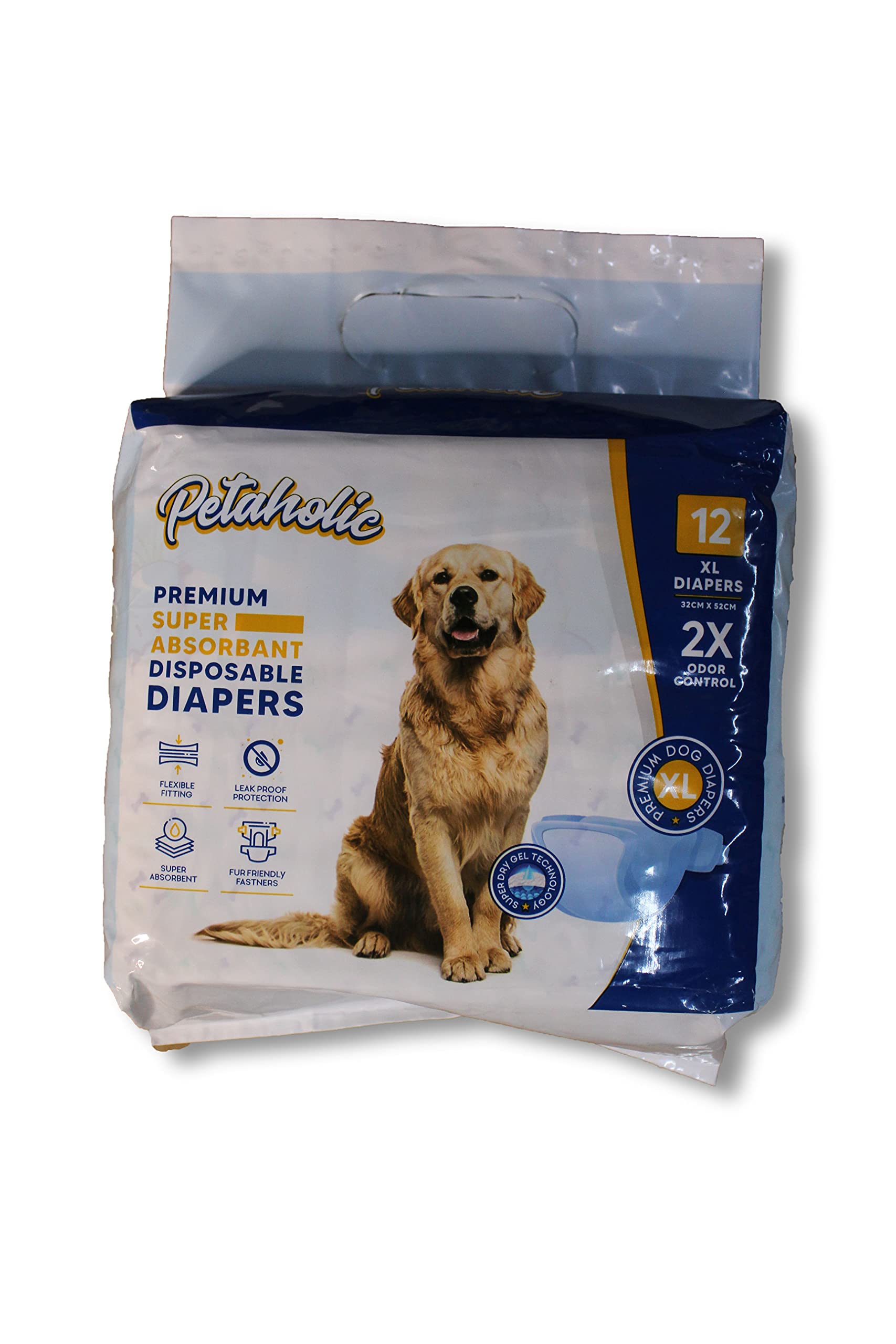 See full amazon price history chart for Petaholic Disposable Pet Diapers for Dog Wraps Super Absorbent Soft Diapers for Dogs (XL) Petaholic Disposable Pet Diapers for Dog Wraps Super Absorbent Soft Diapers for Dogs (XL) (B098DS4134) Amazon Price History, Amazon Price Tracker