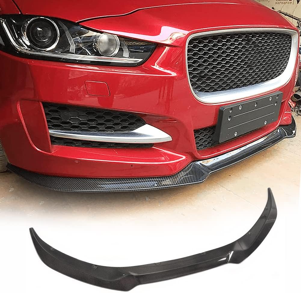 Carbon Fiber Front Lip for Jaguar XE Sedan 2016-2019 Font Bumper Chin Spoiler Lip Splitter Factory Outlet