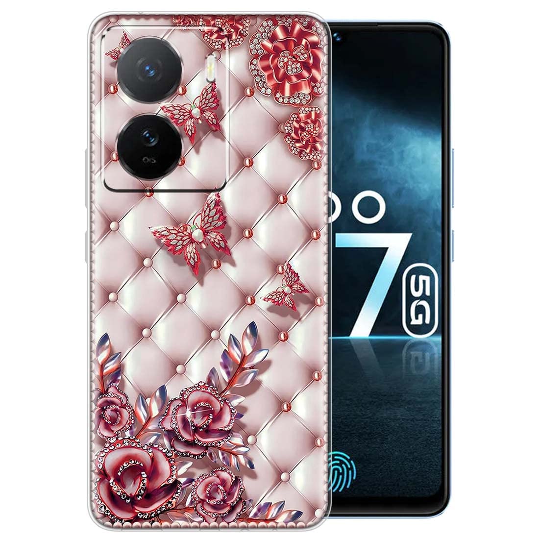 Fashionury Silicone Designer Case for Iqoo Z7 5G/Iqoo Z7S 5G Back Cover for Iqoo Z7 5G/Iqoo Z7S 5G Printed Back Cover D1088,Multi Coloured (B0C16QR3NF) Amazon Price History, Amazon Price Tracker