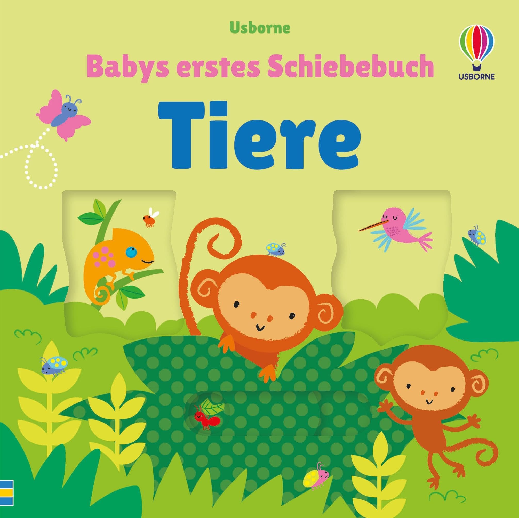 Babys erstes Schiebebuch: Tiere: interaktives Mitmachbuch mit Schiebern für Kinder ab 1 Jahr
