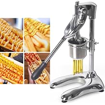 French Fries Maker Machine, Stainless Steel Extruder for Mashed Potatoes, Chips, and Veggie Sides, Easy to Use and Clean