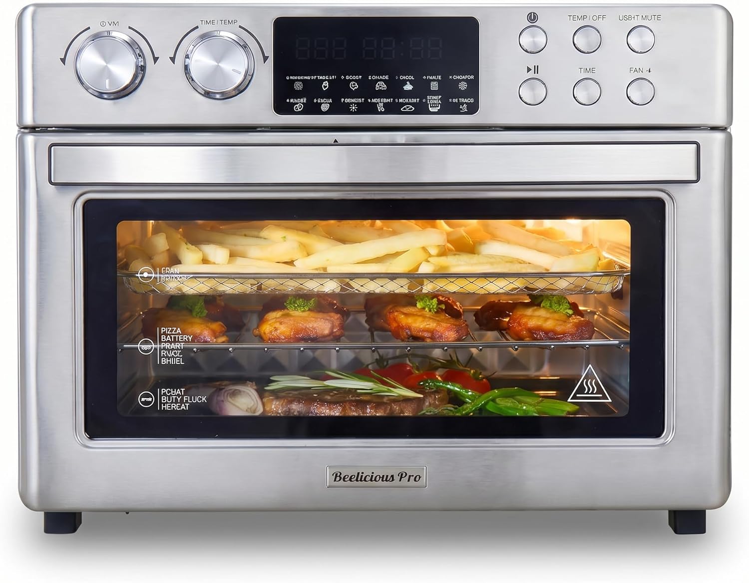 28QT Air Fryer Toaster Oven Combo,...