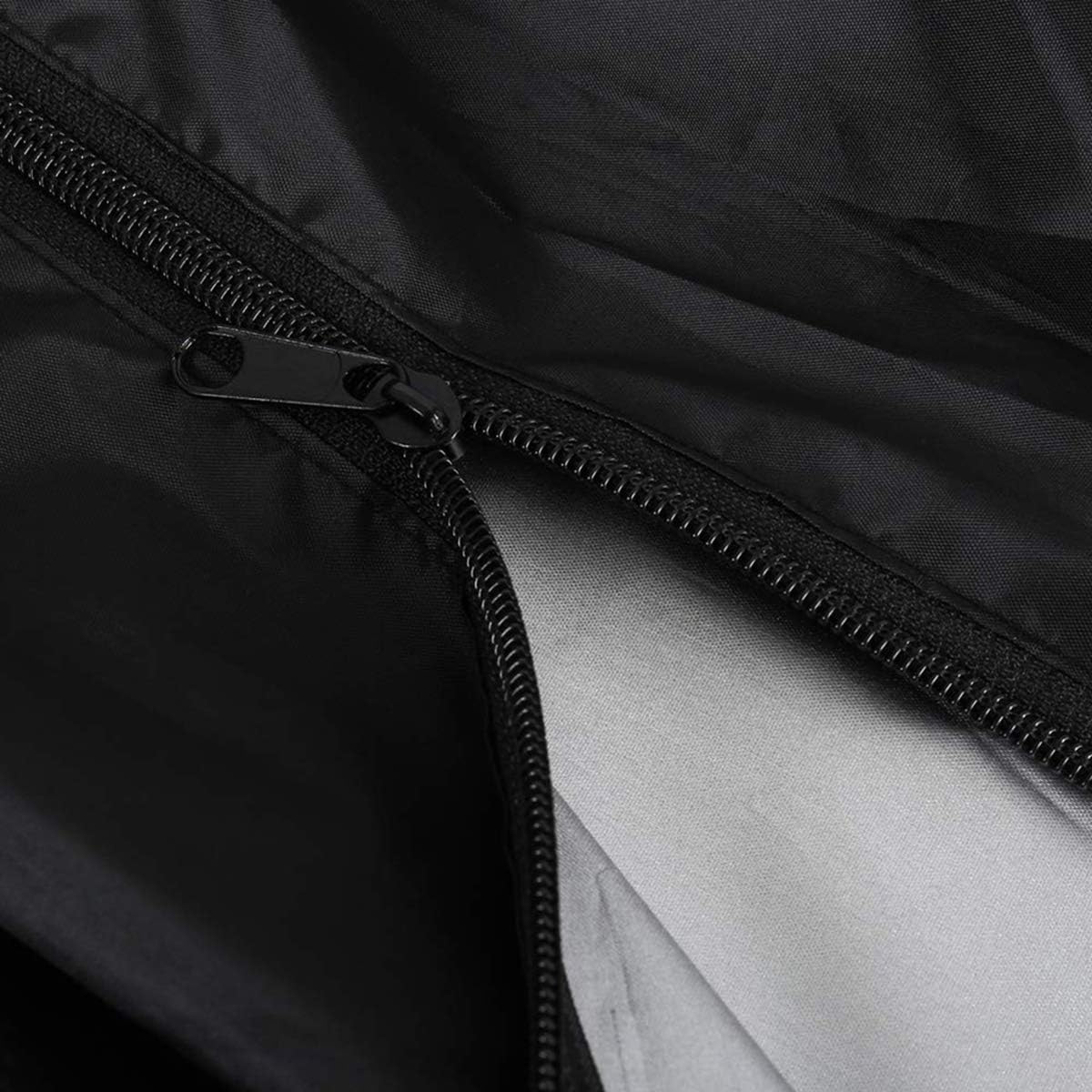 Rebeca Shop Tuta Moto Impermeabile Antipioggia Antivento | Con Borsa | Nero | Completo Giacca e Pantalone - Cappuccio a Scomparsa | Uomo Donna | Scooter Bici | Kit pioggia