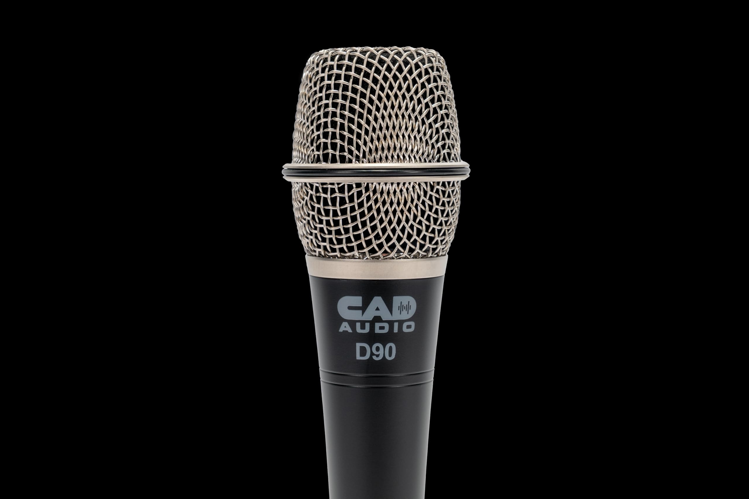 CAD Live D90 wysokiej jakości dynamiczny mikrofon ręczny z charakterystyką superkardioidalną do śpiewów na żywo wytrzymały (XLR), w zestawie zacisk i etui z tworzywa sztucznego