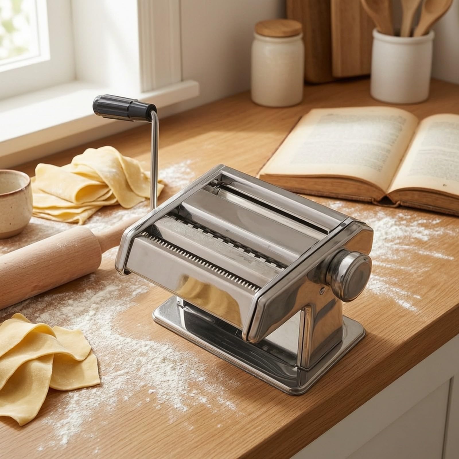 Macchina Manuale per L'impasto, Manico Arancione