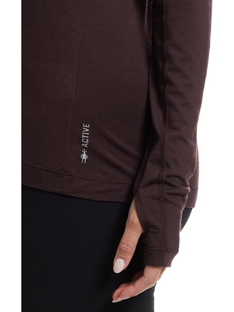 Brown Smartwool Active Long Sleeve