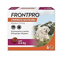 FRONTPRO 6 Compresse Masticabili Antiparassitario per Cani di Peso 2