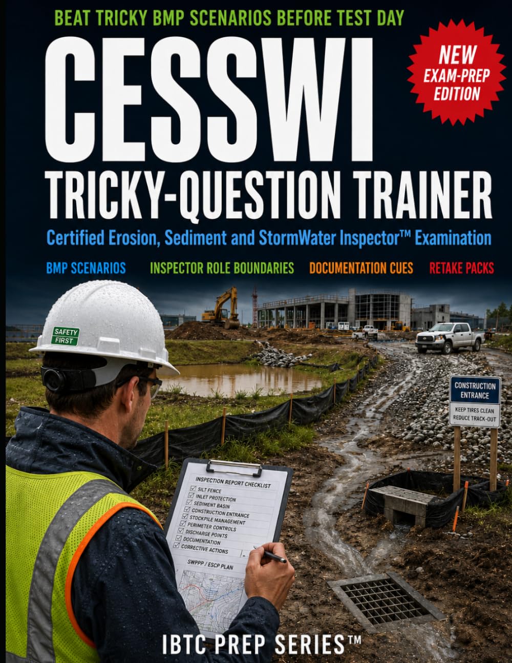CESSWI Tricky-Question Trainer: Beat Tricky BMP Scenarios for the Certified Erosion, Sediment and StormWater Inspector Exam