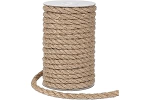 Tenn Well 8mm Jute Rope: Durable Crafting Solutions