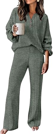 27% off: RUMIA Lounge Sets for Women Cozy 2 Piece Fall Sweater Outfits