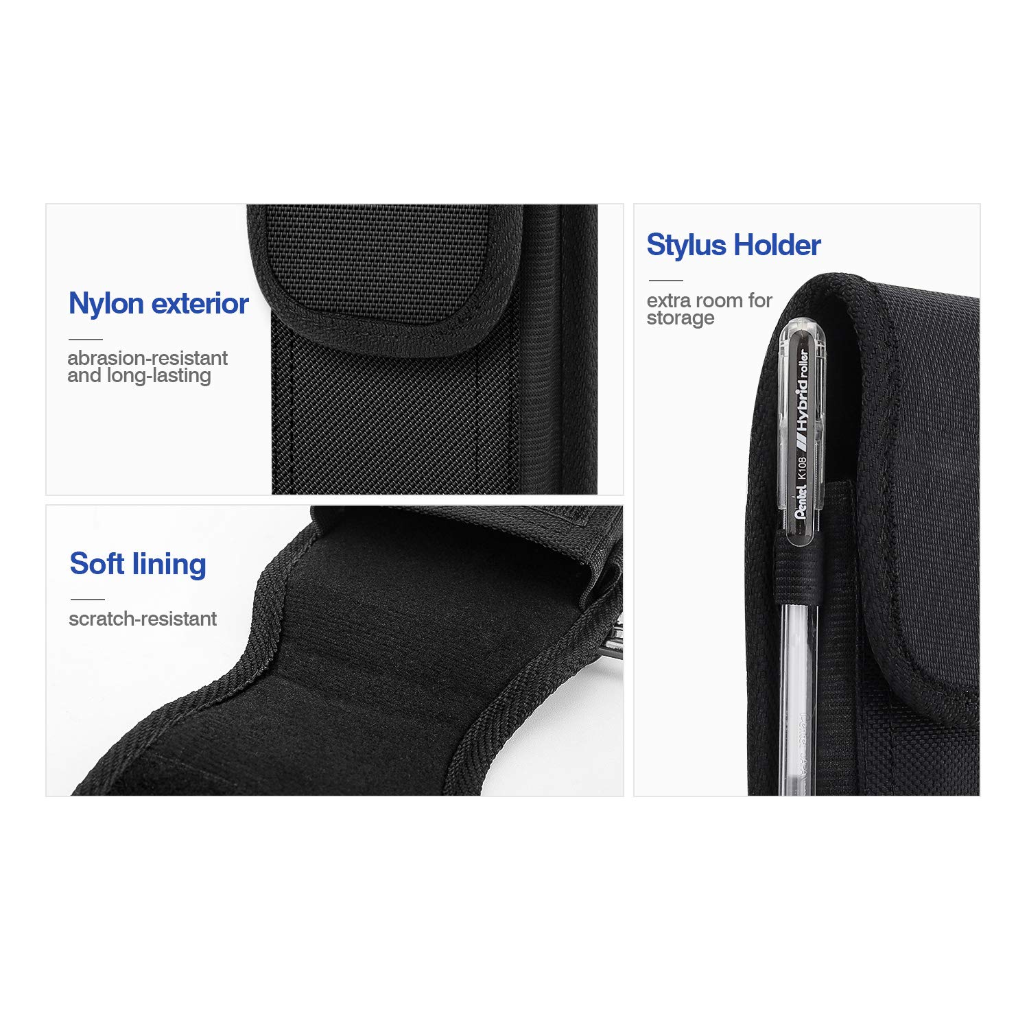 Fondina Da Cintura Universale Per Cellulare MOKO - Fino A 6,7 Pollici, Chiusura Magnetica - Foto 6