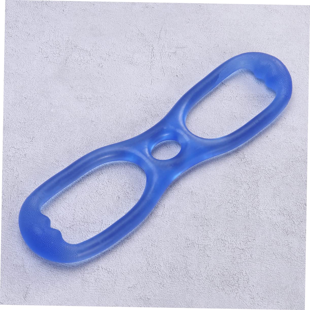 Veemoon 2pezzi Bande Di Resistenza Silicone Per Esercizi Di Yoga Per Allenamento Muscolare e Sviluppo Toracico Blu e Attrezzo Fitness Compatto e Portatile Per Body Building e Palestra