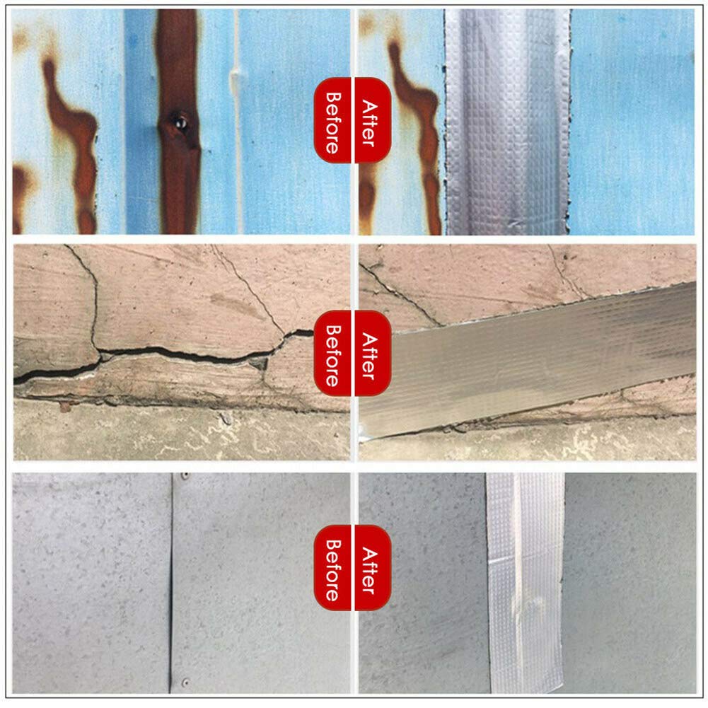 Reparatur Klebeband Wasserdichtes Band Butyldichtung Aluminiumfolie Super Stark Reparatur Klebeband Wasserdichtes Band Butyldichtung Aluminiumfolie Super Stark