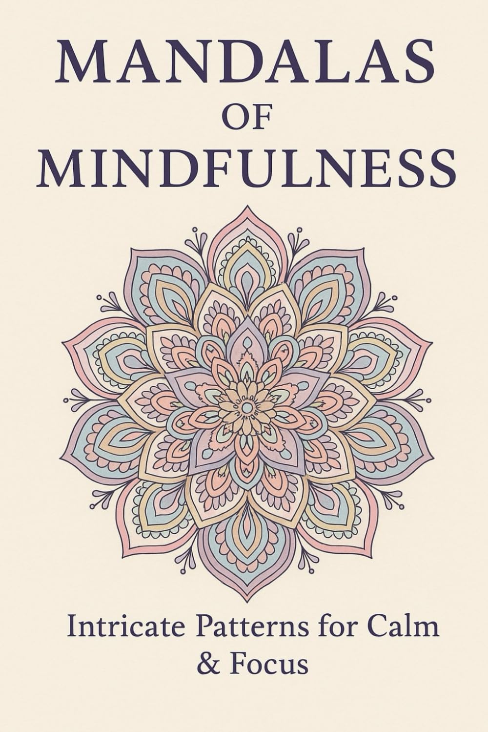 Mandalas of Mindfulness: A Relaxing Adult Coloring Book with Beautiful Mandalas for Stress Relief, Mindfulness, and Inner Peace
