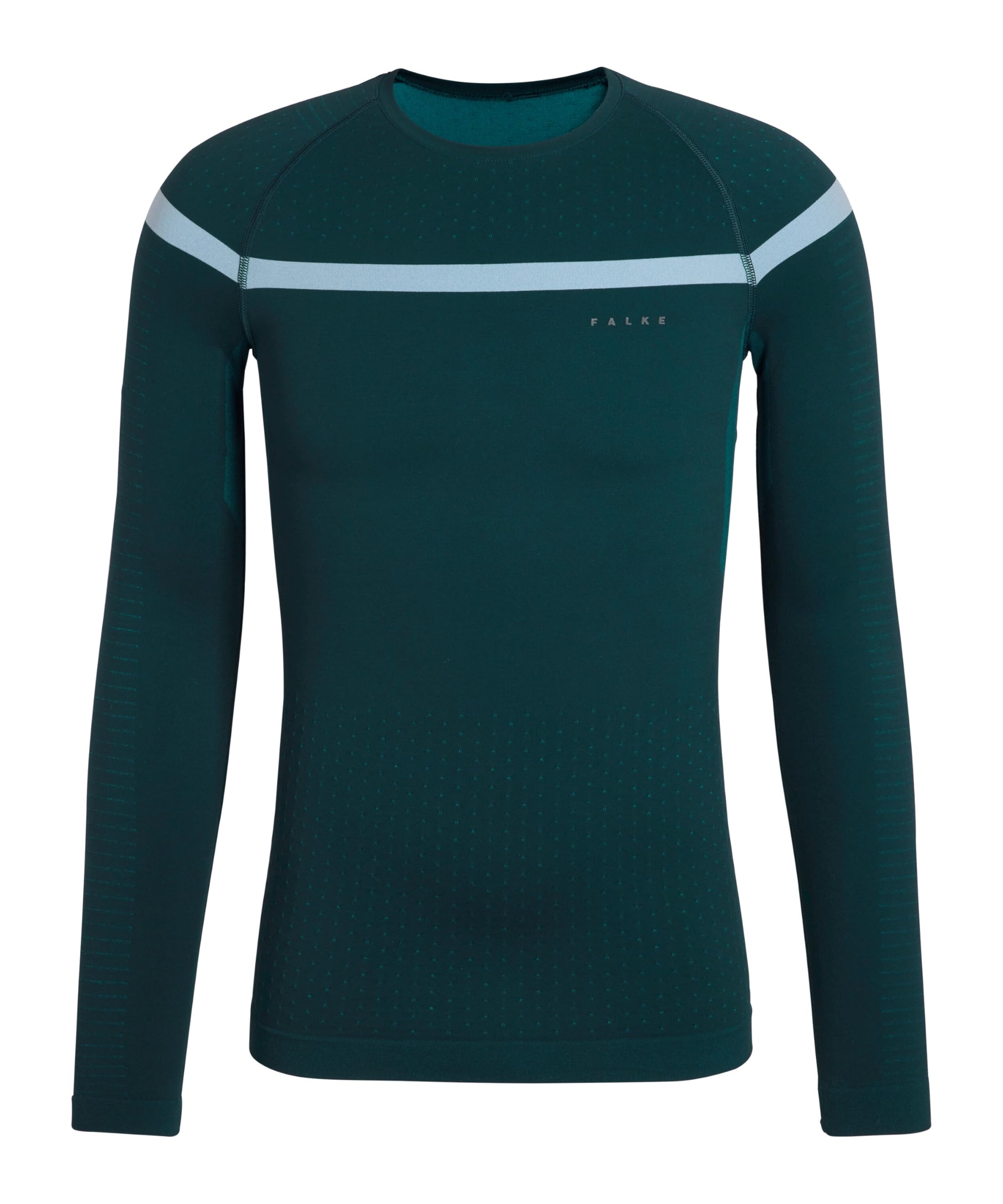 Falke Warm Trend Round Neck M L/S Sh Filo Funzionale Asciugatura Rapida Maglie Termiche Uomo (Pacco da 1)