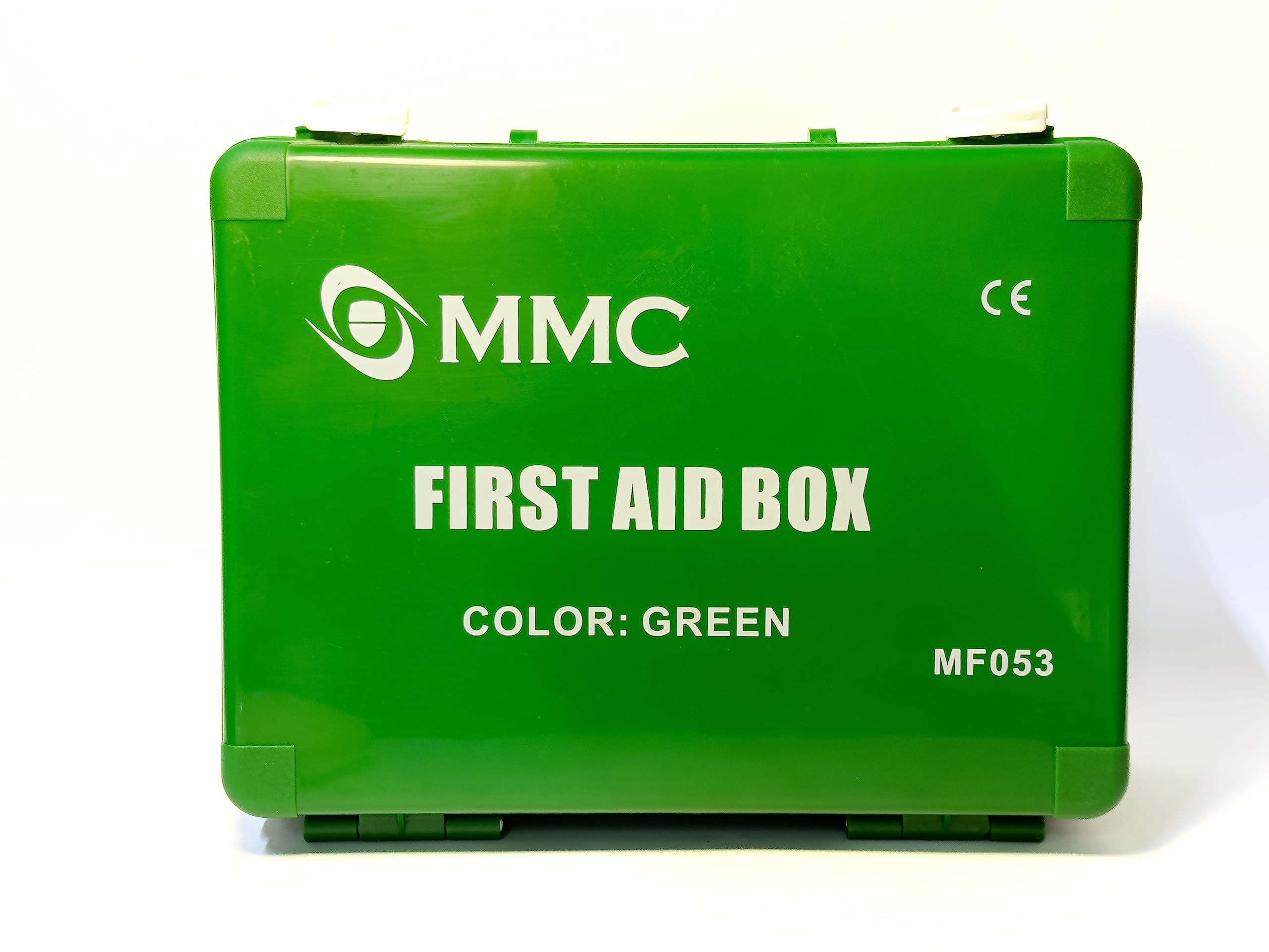 MMC Fully Stocked First Aid Box for 10-25 Persons | Portable Emergency Medical Supplies First Aid Bandages Gauze Prepare