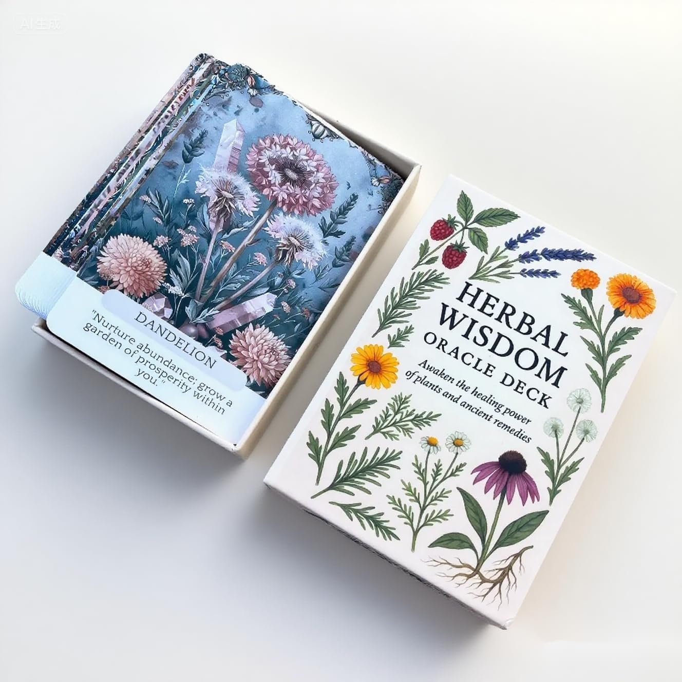 Herbal Whisper Oracle Cards, Oracle Cards with Meanings, 46 Spiritually Inspired Cards to Help You Grow, Explore, Embrace The Wisdom and Insight of Plant Magick in Your Everyday Life (3.42" × 4.72") - Image 6