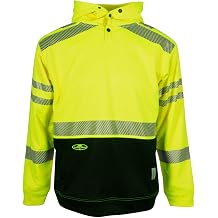 Arborwear Mens 820740 Tech Double Thick Hooded Pullover Sweatshirt HVSA Class 3