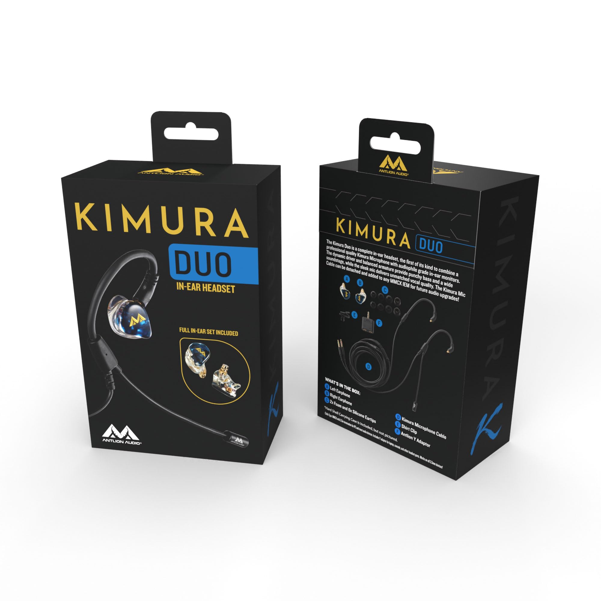 Amazon.co.jp: Antlion Audio Kimura Duo インイヤー ヘッドセット IEM 