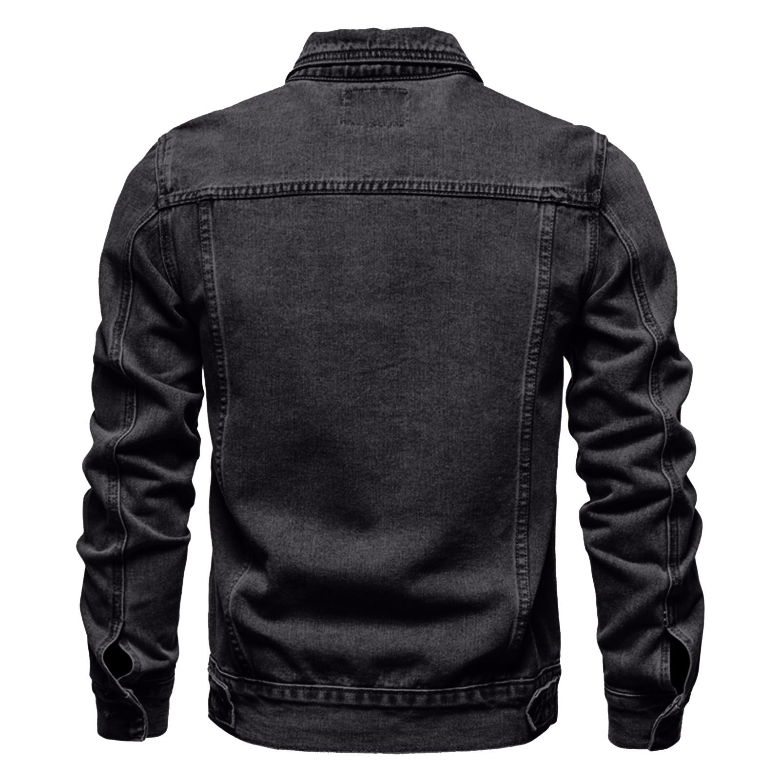 Generisch Jeansjacke Herren Stretch Jacke Herren Elegant Übergangsjacke