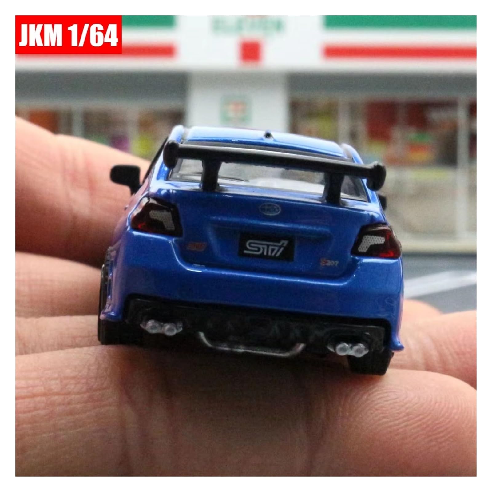 Modelo De Coche De Carreras De Juguete STI WRX A Escala 1/64, Aleación De Metal Fundido A Presión, Ruedas Libres, Regalo De Colección.(Yellow,No Box)