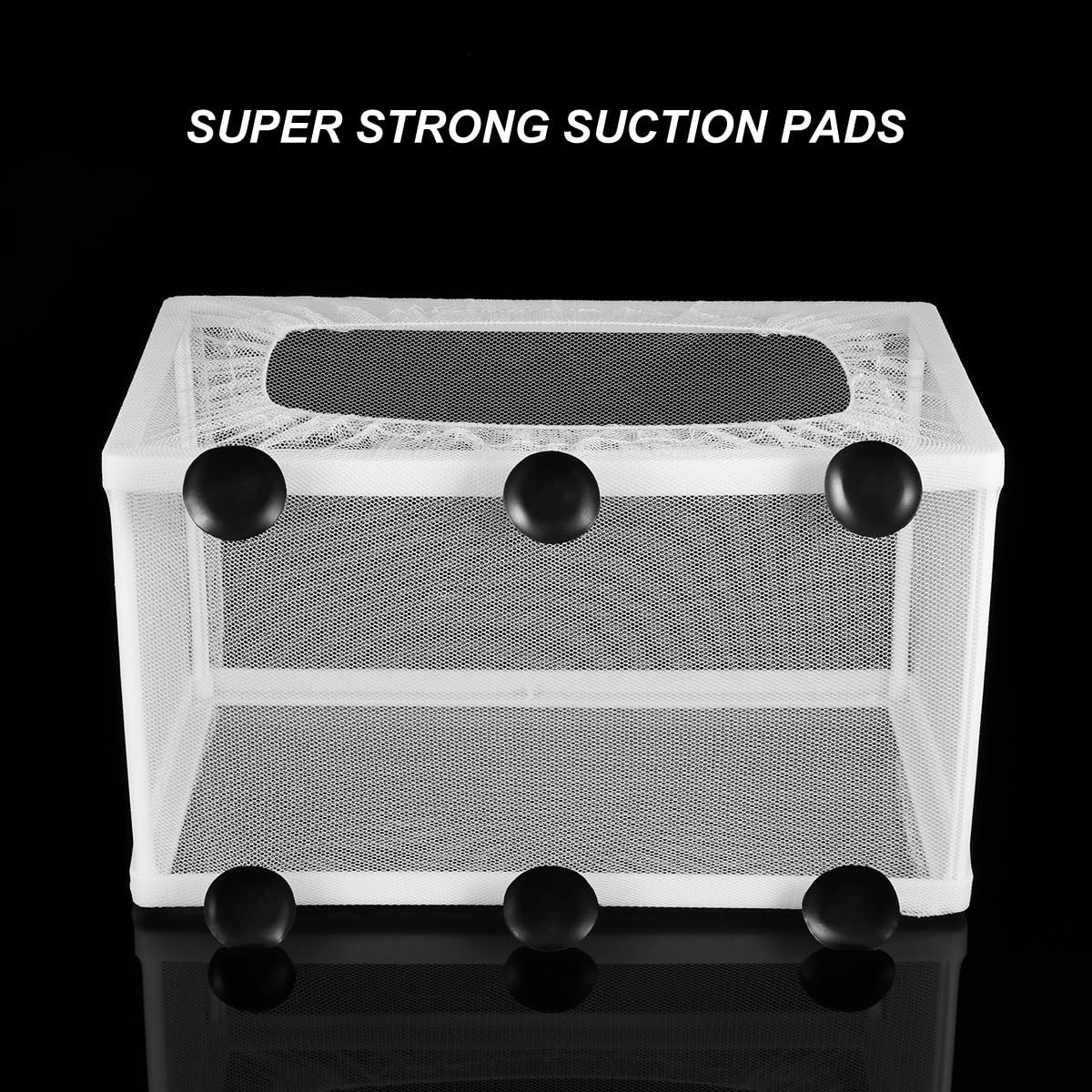 Aquarium Isolation Box Large Fish Breeding Box with Suction Cup Fish Nursery Net for Tank Fry Hatchery Divider - Image 4
