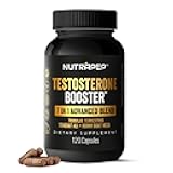 Testosterone Booster Supplement for Men - Natural Energy Enhancement Growth Builder Performance Enhancer - Muscle Building Gym Workout Sports Nutrition & Libido Enhancing Fast Acting Pills for Male