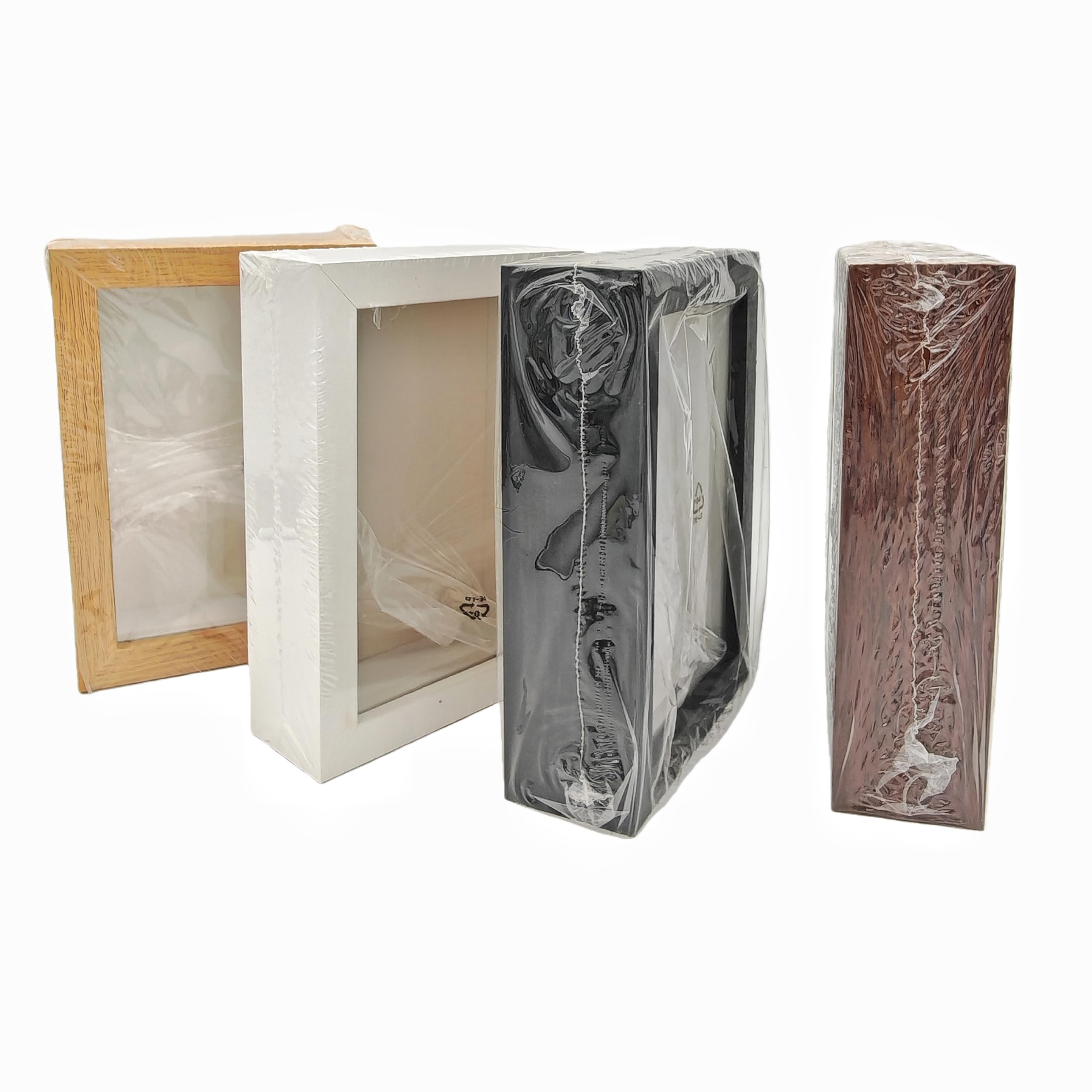 Cadre photo Shadow Box en bois 12x17.8 cm pour déco maison et fleurs pressées