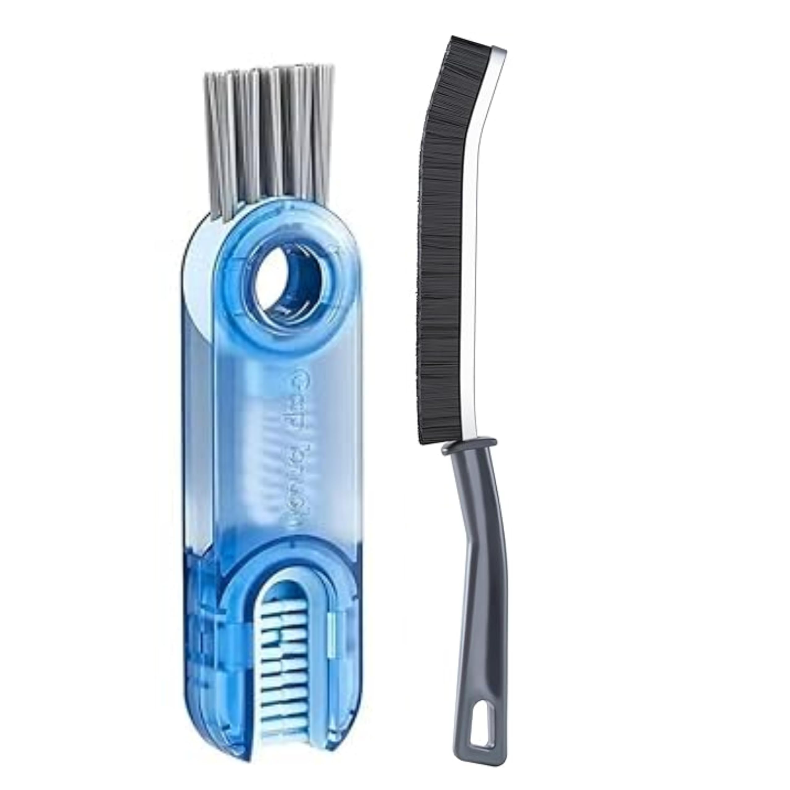 Sarthu Small Gap and Multi-Surface Cleaning Brush and 3 in 1 Cleaning Brush, (Multi Color Pack of 2)