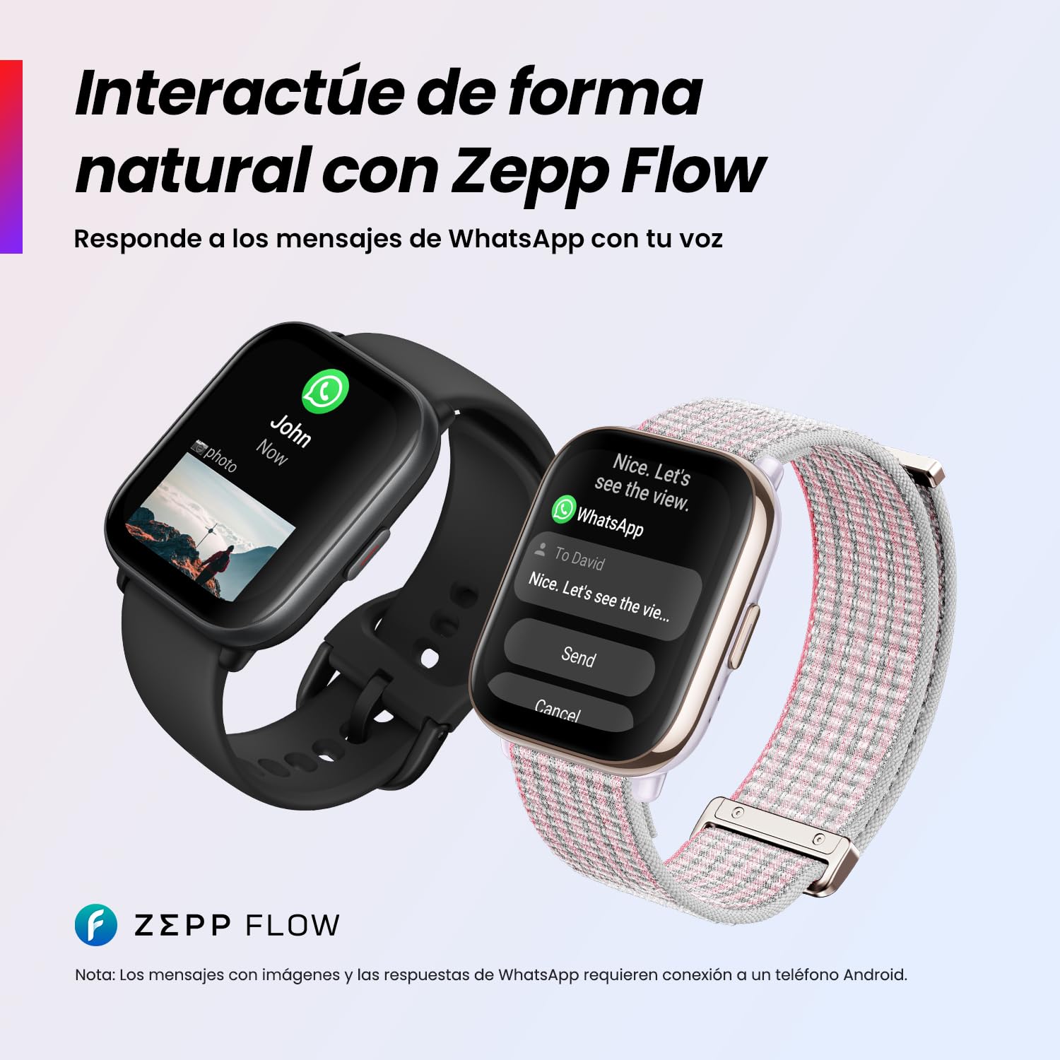 Amazfit Active Reloj inteligente 42 mm Hombre Mujer, AI, GPS, Amazon Alexa, Llamadas Bluetooth, Batería de 14 días de duración, 120+ Modos Deportivo, Pulsera de Actividad para iOS Android