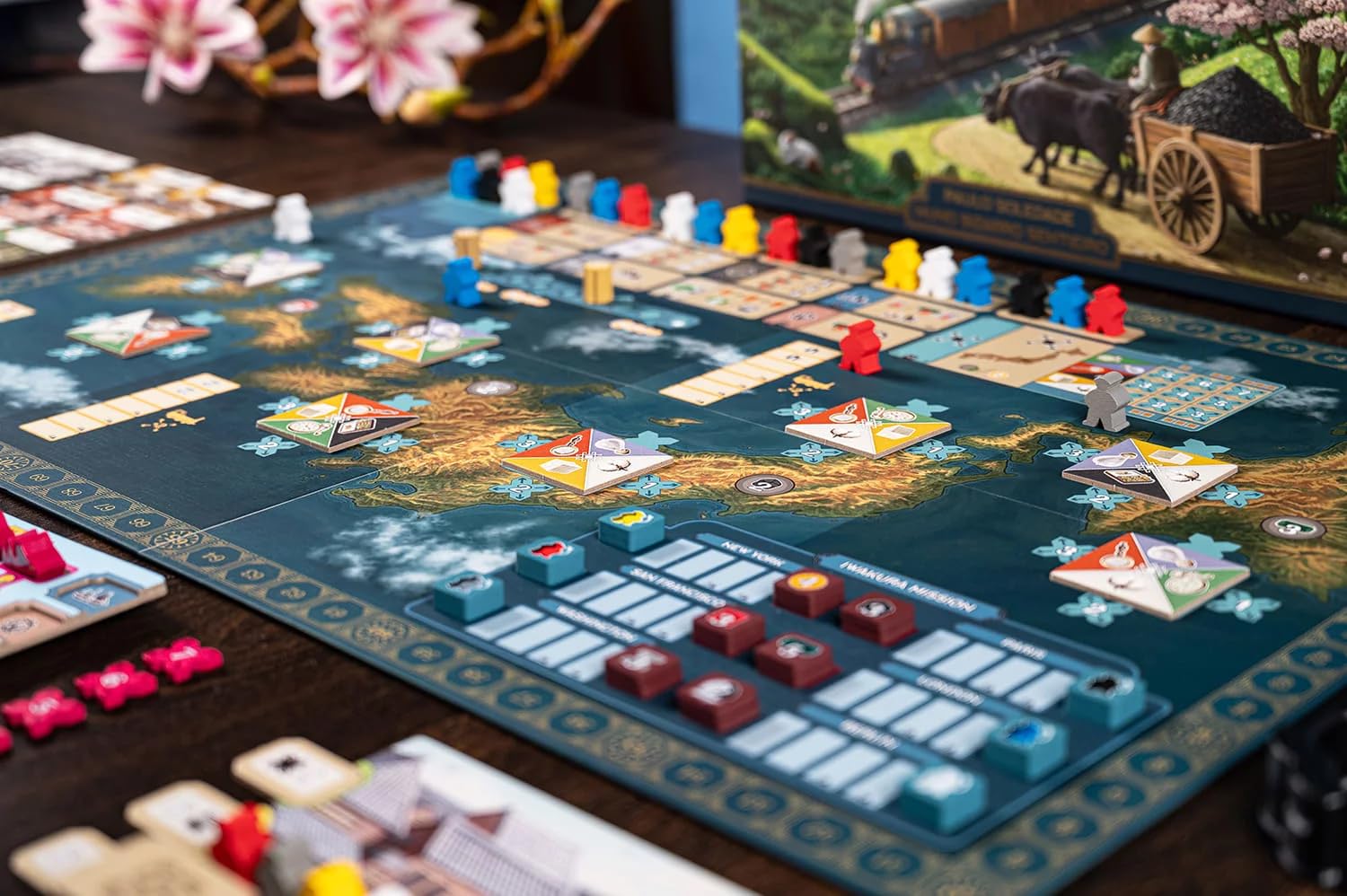 Cranio Creations - Nippon: Zaibatsu, Emperor's Edition - 1-4 Giocatori - 120 Min – Gioco per Esperti – Età 13+ - Edizione in Lingua Italiana
