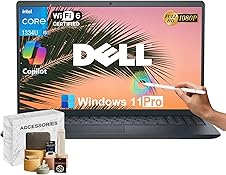 [71% off] Dell Inspiron 15 3530 Touchscreen Laptop Computer - Intel 10-Core i5 1334U, 64GB RAM, 2TB SSD, 15.6'' FHD Anti-Glare Display, Win 11 Pro, Wi-Fi 6, Ai Copilot, for Business & Student, w/Accessories