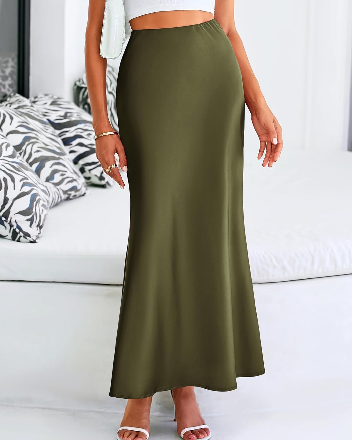 BTFBM Womens Spring Skirts 2026 Business Casual Clothes High Waisted Cocktail Party Wedding Guest Mermaid Maxi Skirt - Image 8
