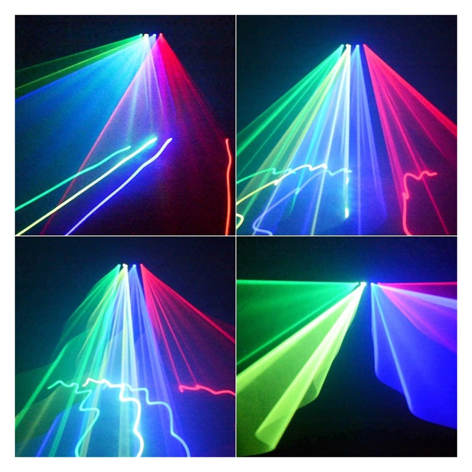 6 otworów LED Light RGBYC kolor wiązki wzór linii DJ Disco oświetlenie na imprezę sterowanie oświetlenie do zastosowań muzycznych do tańca urodziny Bar