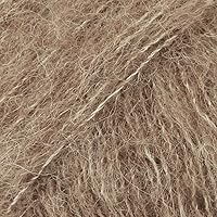 Vista 12 de Hilo Superfino Esponjoso de Alpaca y Seda, Drops Brushed Alpaca Silk, Ligero y Cálido 0.9 oz 153 Yardas por Ovillo (27 Rainforest Dew)