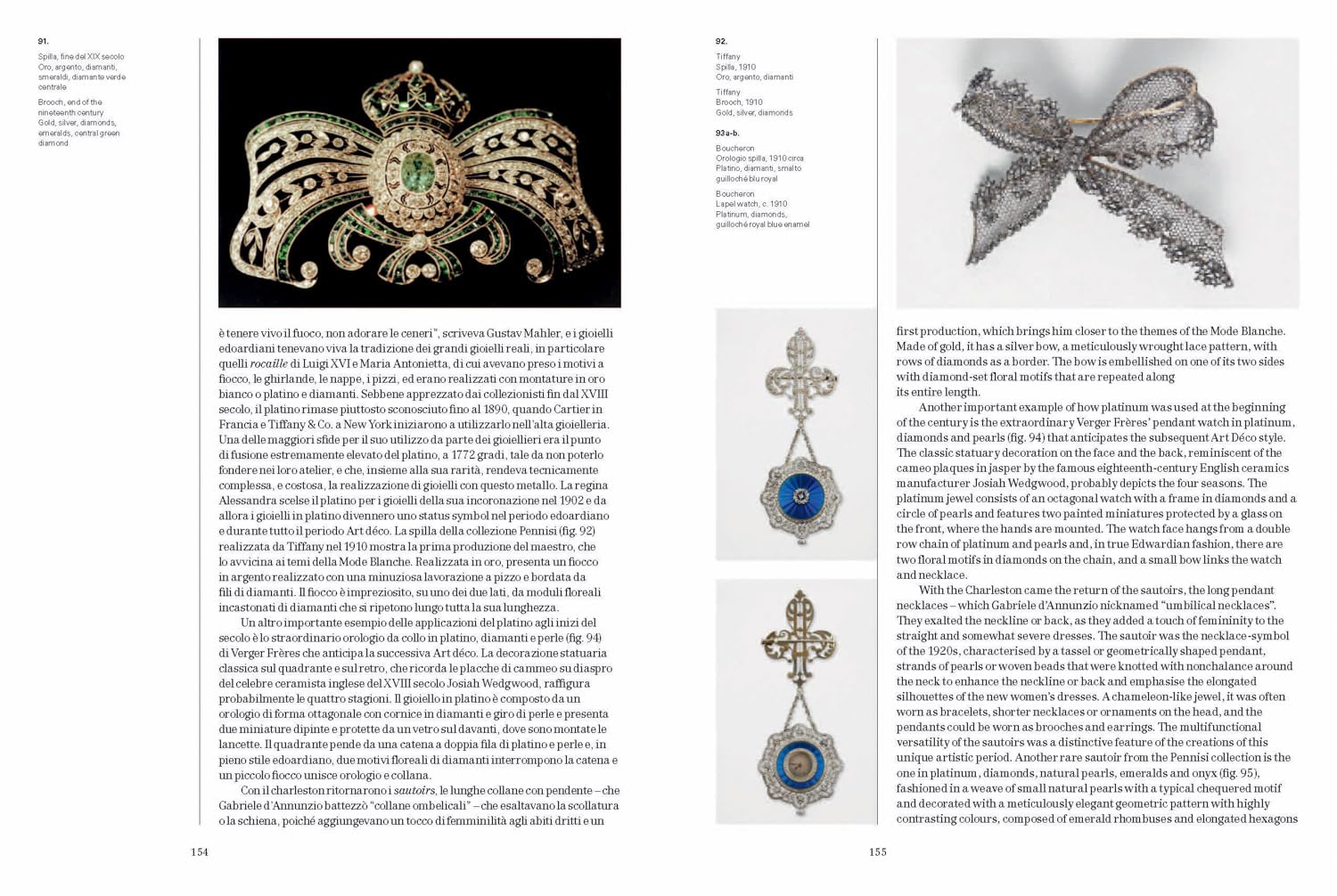 1750-1950. Collezione Pennisi. Tre secoli di Alta Gioielleria. Ediz. italiana e inglese: Three Centuries of High Jewellery 1750–1950